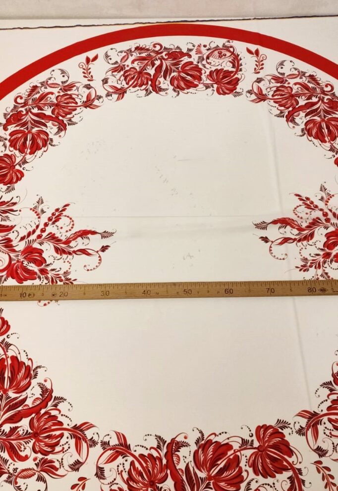 Ткань хохлома