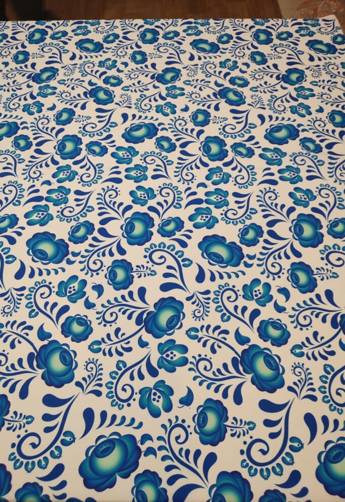 Гжель гардиент